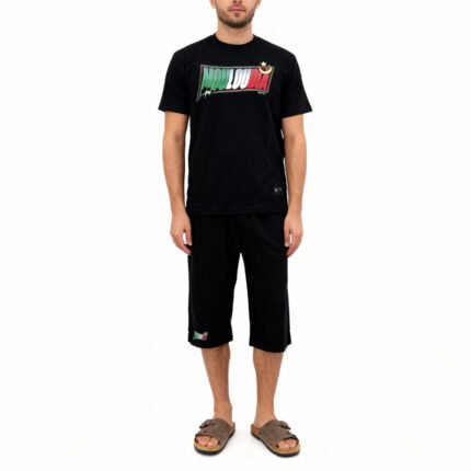 T-shirt+ 3/4pant noir